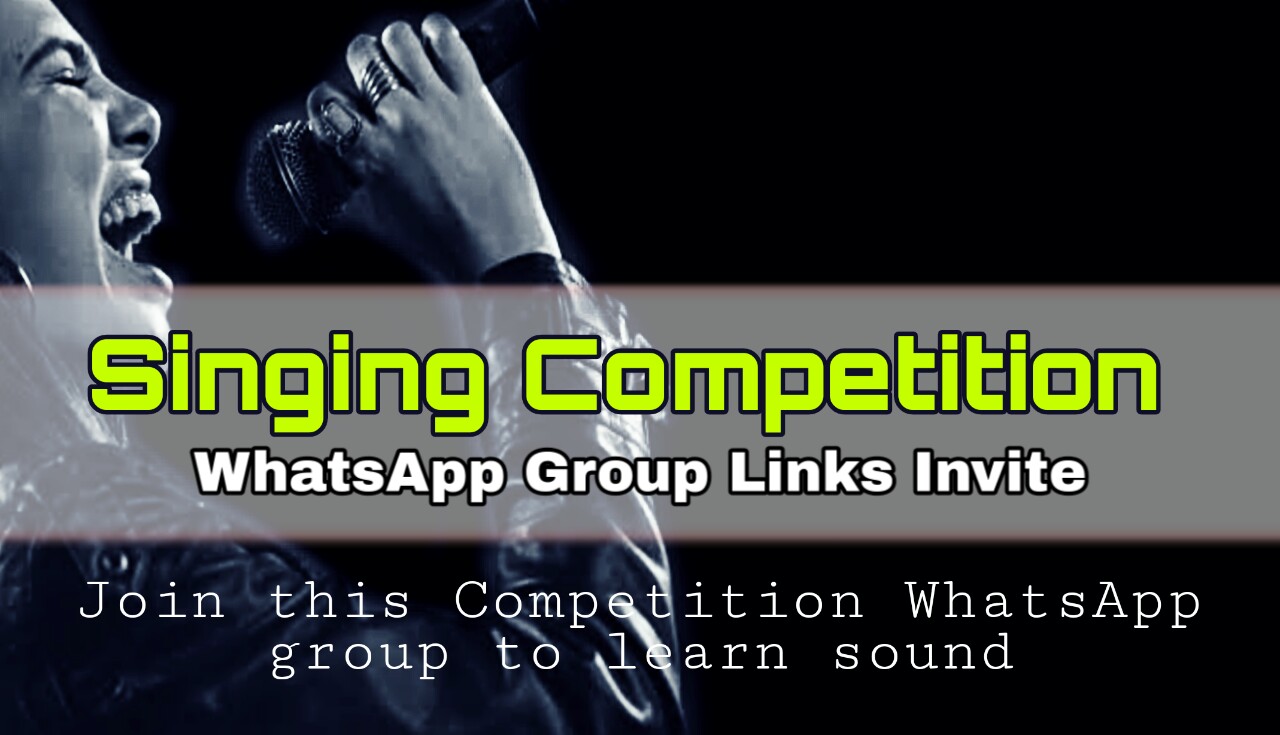 Singing WhatsApp Group Links