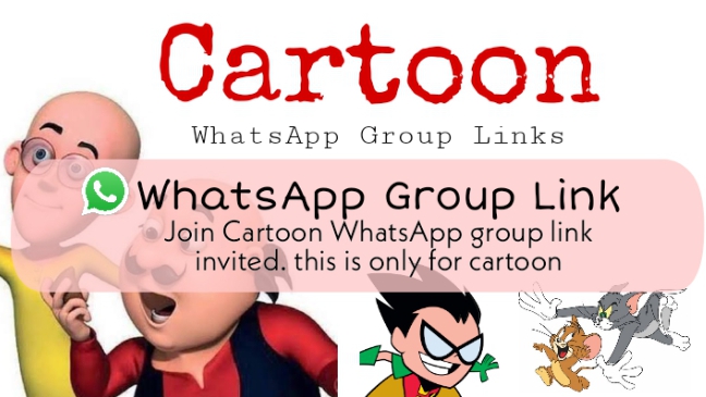 Top 10 Cartoon WhatsApp Group Links WhatsApp group link, inviter url -  Groups